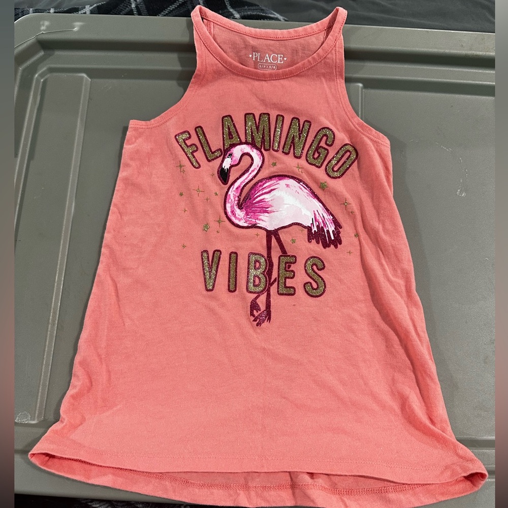 Flamingo Vibes Tank Top